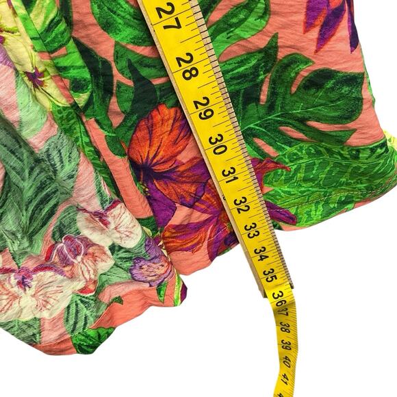 Panama Jack Trppical Boho Open Front Kimono Shirt Women’s Sz. Small - Picture 10 of 13